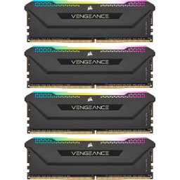 Memorie RAM Corsair Vengeance RGB PRO SL, 32GB (4x8GB), DDR4, 3200MHz, CL16, Quad Channel Kit