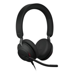 Casti standard (on-ear), cu fir, Jabra Evolve2 40 SE UC, Stereo, USB C/A, Negru