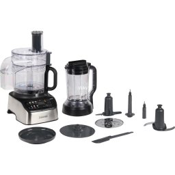 Robot de bucatarie Kenwood MultiPro OneTouch FDM73.480SS, 2-in-1, 1000 W, argintiu, capacitate 3 l, 6 programe automate