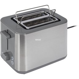 Prajitor de paine Braun Household PurShine HT 1510 GY, 900 W, 2 felii, Gri