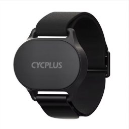 Bratara monitorizare ritm cardiac CYCPLUS H1, Bluetooth, IP67, 110h autonomie, Negru