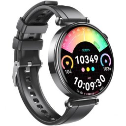 Ceas Inteligent XO GT4 Mini, Amoled, 1.32", IP68, bluetooth, CO FIT, Negru