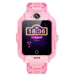 Smartwatch XO Design Kids H110, nanoSIM, Ecran 1.4", Bluetooth, autonomie 48/72h, Roz