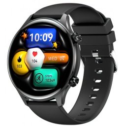 Smartwatch XO Design J14 Call, Ecran IPS 1.75", Bluetooth, Functii sport si sanatate, Rezistent la apa si praf, Android/iOS, Negru