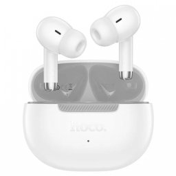 Casti True Wireless HOCO EQ24, Bluetooth, Alb