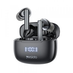Casti True Wireless Yesido TWS23, Bluetooth, ANC, Negru