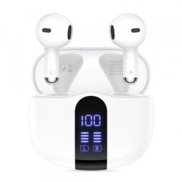 Casti True Wireless Tech-Protect Ultraboost Core G2, Bluetooth, Alb
