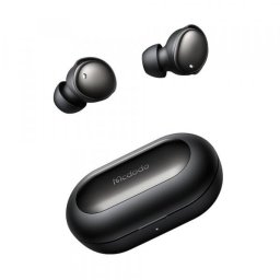 Casti True Wireless McDodo HP-4490, Bluetooth, Negru
