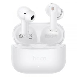 Casti True Wireless HOCO EQ30, Bluetooth, Alb