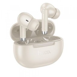 Casti True Wireless HOCO EQ24, Bluetooth, Auriu