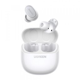 Casti True Wireless UGREEN Dots (75627), Bluetooth, MultiPoint, Alb