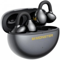 Casti Handsfree, Bluetooth, Monster AirClip AC200, TWS, Negru