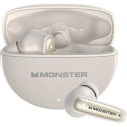 Casti Handsfree, Bluetooth, Monster N-Lite 310, TWS, Crem Deschis