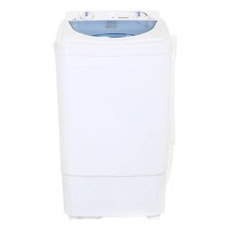 Masina de spalat semiautomata Saturn ST-WM0615, Clasa G, 8 kg, 350W, 2 programe, Timer, Albastru/Alb
