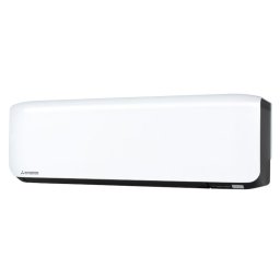 Aparat de aer conditionat cu invertor Mitsubishi Heavy Industries SRK25ZS-WFB + SRC25ZS-W, 9000 BTU, 20 m², A+++, Wi-Fi, R-32, Alb/Negru
