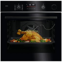 Cuptor TR6PB531SB, Electric, 72 l, SteamCrisp-gatire cu abur, Autocuratare pirolitica, Conectivitate WI-FI, Afisaj digital, 45 programe predefinite, Timer cu display electronic, Grill, Senzor gatire, Clasa energetica A++, Negru