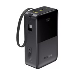 Powerbank BASEUS EnerFill Bipow2 Pro E0028100, 22.5W, 30000 mAh, QC + PD, 1 x USB-A - 2 x USB-C, Black
