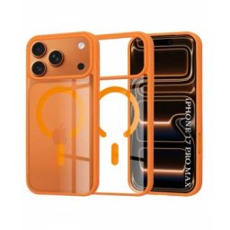 Husa Anti Shock Techsuit MagSafe Apple iPhone 17 Pro Max Portocalie