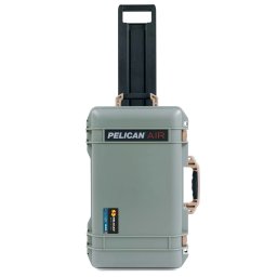 Troler de protectie Peli 1535 Air Case Verde Salvie (Optiuni incluse: Divider (organizator))