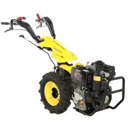 Motocultor ProGARDEN Campo U12E multifunctional 12CP, diesel, pornire electrica, 3+2 viteze, reductor