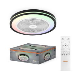 Osram - Corp de iluminat LED RGB reglabil cu ventilator MURLAN LED/26W/230V 3000-6500K + telecomandă