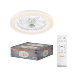 Osram - Corp de iluminat LED dimabil cu ventilator SOLANO LED/26W/230V 3000/4000/6500K + telecomandă