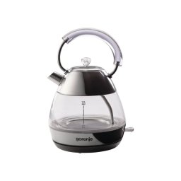 GORENJE K17GPD - Fierbător electric rapid 1,7 l 2200W/230V clar/oțel inoxidabil