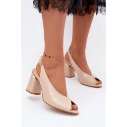 Sandale elegante cu toc pentru femei Zazoo