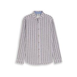 TOM TAILOR Cămașă albastru deschis / roșu deschis / negru / alb