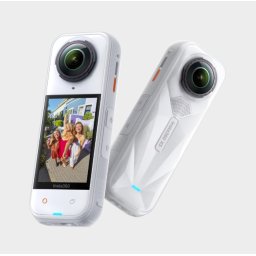 Insta360 X5. HD type: 8K Ultra HD, Maximum video resolution: 7680 x 3840 pixels, Maximum frame rate: 120 fps. Total megapixels: 72 MP, Optical sensor size: 25.4 / 1.28 mm (1 / 1.28"), Maximum image resolution: 11904 x 5952 pixels. Field of view (FOV)