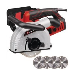 Einhell - TE-MA 1700 - Freza pentru caneluri beton, 1700 W, 150 mm, pornire lina, protectie suprasarcina, geanta textila, accesorii