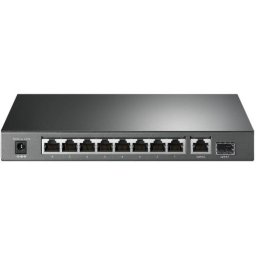 Switch TP-LINK TL-SG1210P, 8 porturi, PoE+, Black