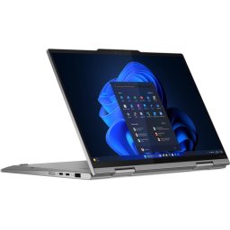 Laptop Lenovo 14inch ThinkPad X1 2-in-1 Gen 10 Aura Edition 21NU002LRI, 2.8K OLED 120Hz VRR Touch, Procesor Intel® Core™ Ultra 7 258V (12M Cache, up to 4.80 GHz), 32GB LPDDR5X, 1TB SSD, Intel Arc 140V, 5G, Win 11 Pro, Grey