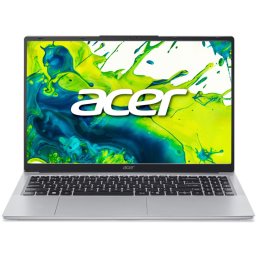 Laptop Acer 15.6inch Aspire Lite 15 NX.DTGEX.001, FHD IPS, Procesor Intel® Core™ Ultra 5 115U (10M Cache, up to 4.20 GHz), 8GB LPDDR5, 512GB SSD, Intel Graphics, Fara sistem de operare, Light Silver