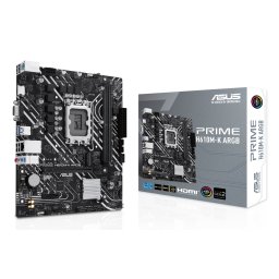 ASUS PRIME H610M-K ARGB Intel H610 LGA 1700 micro-ATX (90MB1GA0-M0EAY0)