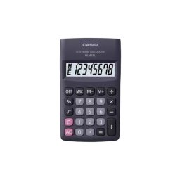 Calculator de birou CASIO HL-815L-BK BOX pocket calculator, 8-digit, 69.5x118mm, black