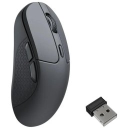 Mouse optic wireless 8000 Hz Bluetooth 5.3/2.4 GHz/USB usor 79 g programabil Negru
