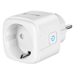 Priza smart WiFi Kruger&Matz Connect P4 Tuya 3680W 16A contor consum Google Home Alexa KM2202-W