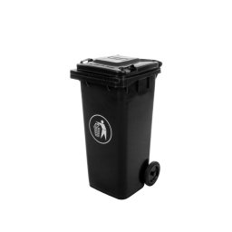 Container deșeuri 120L NEGRU