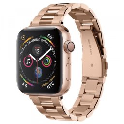 Curea Spigen Modern Fit pentru Apple Watch 42mm / 41mm / 40mm / 38mm Series, Roz Aurie 061MP25944