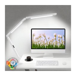 Brilagi-LED Lampă de masă tactilă reglabilă VARIO LED/12W/230V 3000-6500K albă