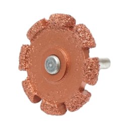 Roata abraziva pentru polizat anvelope 50x7 mm, granulatie K36, tija 3/8 inch