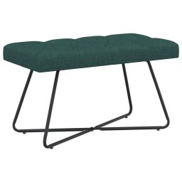 Banca cu butoane capitonate Verde închis 80 x 40 x 46 cm GartenMobel Dekor