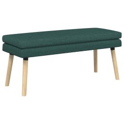 Banca cu doua straturi Verde închis 110 x 40 x 47 cm Tesatura GartenMobel Dekor