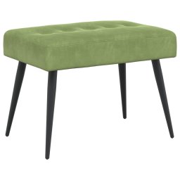 Banca cu butoane capitonate Verde deschis 60 x 40 x 45 cm GartenMobel Dekor