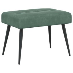 Banca cu butoane capitonate Verde Marii 60 x 40 x 45 cm Catifea GartenMobel Dekor