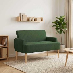 Canapea cu capitonaj butonat Verde Jungla 116 x 67 x 81 cm GartenMobel Dekor