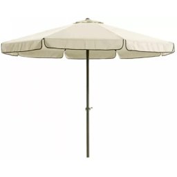 Umbrela Merida, 4m, gri deschis, Tarrington House