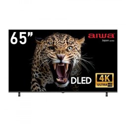 Smart televizor AIWA TS-651N, 65'' (165 cm), 4K Ultra HD 3840 × 2160, Clasa F, DLED, Wi-Fi, Bluetooth, TizenOS, Negru