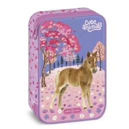 Animale drăgălașe: penar etajat cu cal